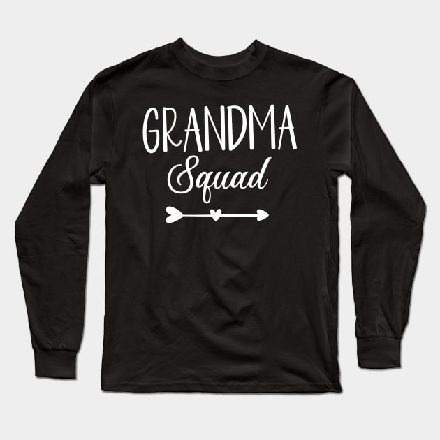 Grandma Squad Long Sleeve T-Shirt by Satic